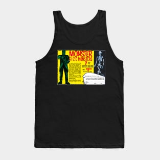 Monster Size Monsters comic book ad Tank Top